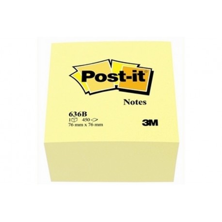 POST IT-636B-CUBO GIALLO76X76 (93753)