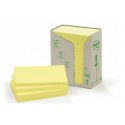 CF16POST-IT RICICL 655-1T GIALLO (91396)