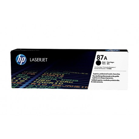 4P 87A BLACK ORIGINAL LASER TONER (CF287A)