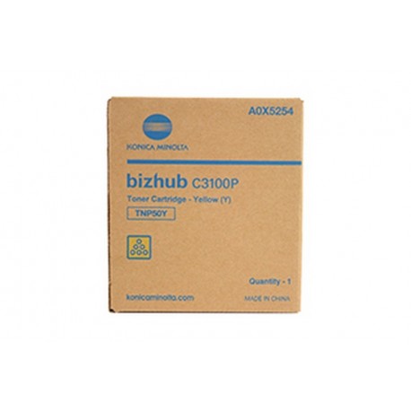 KONICA BIZHUB C3100 TONER YELLOW (A0X5254)