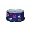 BOX25PZ CD-R 52X 80MIN 700MB 47237 (17035)