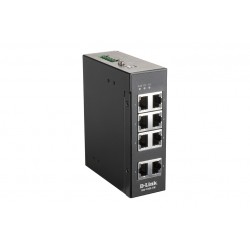 8 PORT UNMANAGED SWITCH WITH 8 (DIS-100E-8W)
