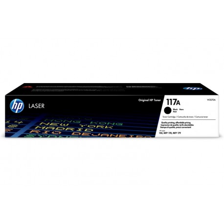 HP 117A BLACK ORIGINAL LASER TONER (W2070A)