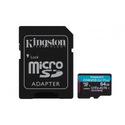 64GB MICROSDXC CANVAS GO PLUS (SDCG3/64GB)