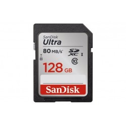 SANDISK ULTRA SDHC 128 GB 80MB/S CLASS10 (SDSDUNC-128G-GN6IN)