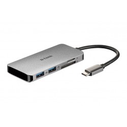 6-IN-1 USB-C HUB WITH HDMI (DUB-M610)