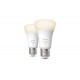 HUE WHITE 2 X LAMPADINA E27 9.5W (929002469205)