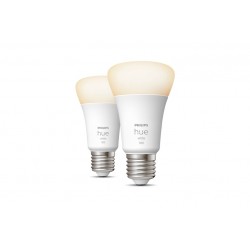 HUE WHITE 2 X LAMPADINA E27 9.5W (929002469205)