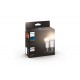 HUE WHITE 2 X LAMPADINA E27 9.5W (929002469205)