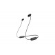 CUFFIE IN-EAR BLUETOOTH BLACK (WIC100B.CE7)