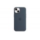 IPHONE 14 SILICONE CASE STORM BLUE (MPRV3ZM/A)