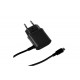TRAVEL CHARGER MICROUSB 1A/5W BLACK (TCMICRO)