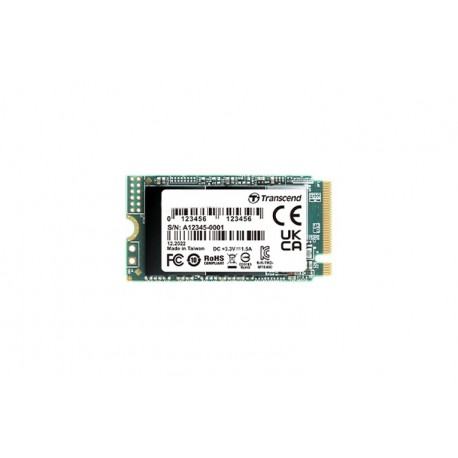 256GB M2 2242 PCIEGEN3X4 NVME 3DTLC (TS256GMTE400S)