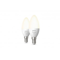 HUE WHITE 2 X LAMPADINE E14 5.5W (929003021102)