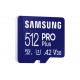 MICRO SD 512GB XC CLASSE U3 A2 (MB-MD512SA/EU)