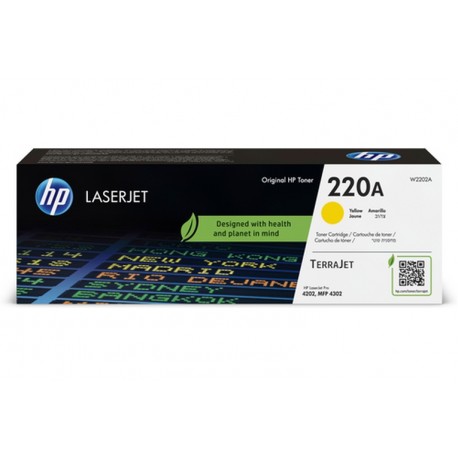 HP 220A TONER ORIGINALE GIALLO (W2202A)