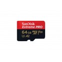 EXTREME PRO MICROSDXC 64GB+SD ADAP (SDSQXCU-064G-GN6MA)