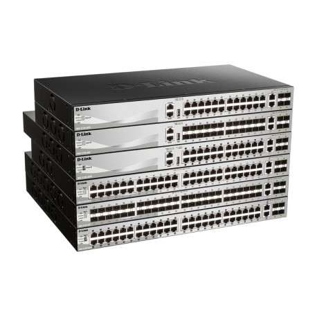 24 X 10/100/1000BASE-T PORTS (DGS-3130-30PS/E)