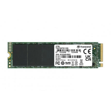 2TB M2 2280 PCIE GEN3X4 NVME TLC (TS2TMTE115S)