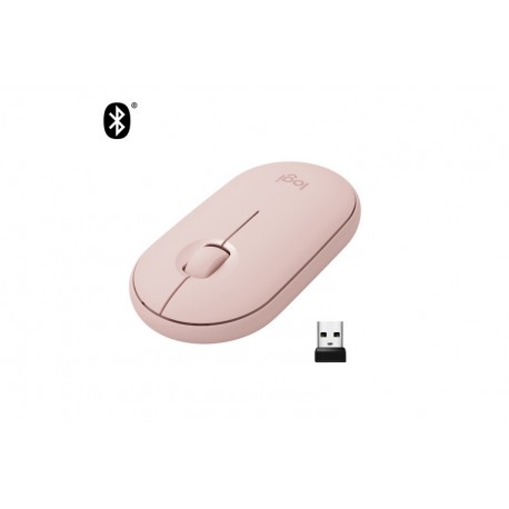 PEBBLE M350 WIRELESS MOUSE ROSE (910-005717)