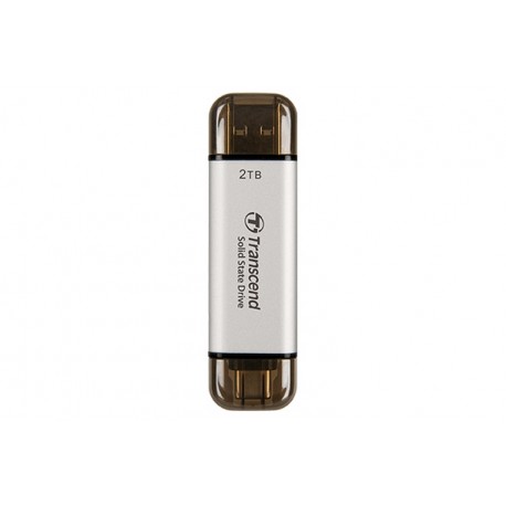 2TB EXTSSD USB10GBPS TYPEC/A SILVER (TS2TESD310S)