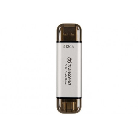 512GB EXTSSD USB10GBPS TYPEC/A SILV (TS512GESD310S)