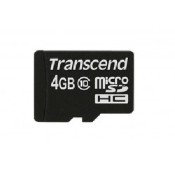 4GB MICRO SDHC10(NO ADATTATORE) (TS4GUSDC10)