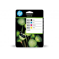 HP 903 CMYK ORIGINAL INK 4-PACK (6ZC73AE)