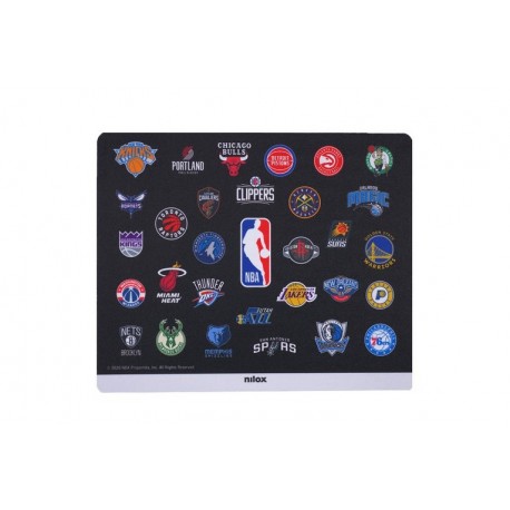 MOUSE PAD NBA BLACK TEAMS (NXMPNBABLK)