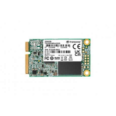 256GB, MSATA SSD, SATA3, 3D NAND (TS256GMSA220S)