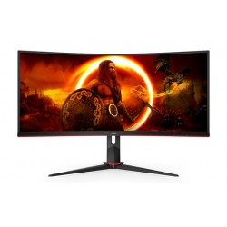 34 AOC GAMING 21:9 VA 180HZ (CU34G2XP/BK)