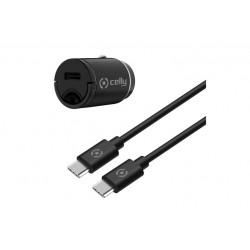 KIT USB-C CAR CHARG+USB-C CABLE 20W (CCMINITYPEC)