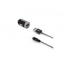 KIT USB CAR CH+MICROUSB CABLE 12W (CCUSBMICRO)