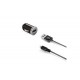 KIT USB CAR CH+MICROUSB CABLE 12W (CCUSBMICRO)