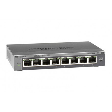 8PT GIGABIT PLUS SWITCH (GS108E-300PES)