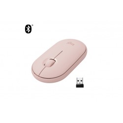 PEBBLE M350 WIRELESS MOUSE ROSE (910-005717)