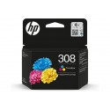 HP 308 TRI-COLOR ORIGINAL INK BLIST (7FP20UE301)